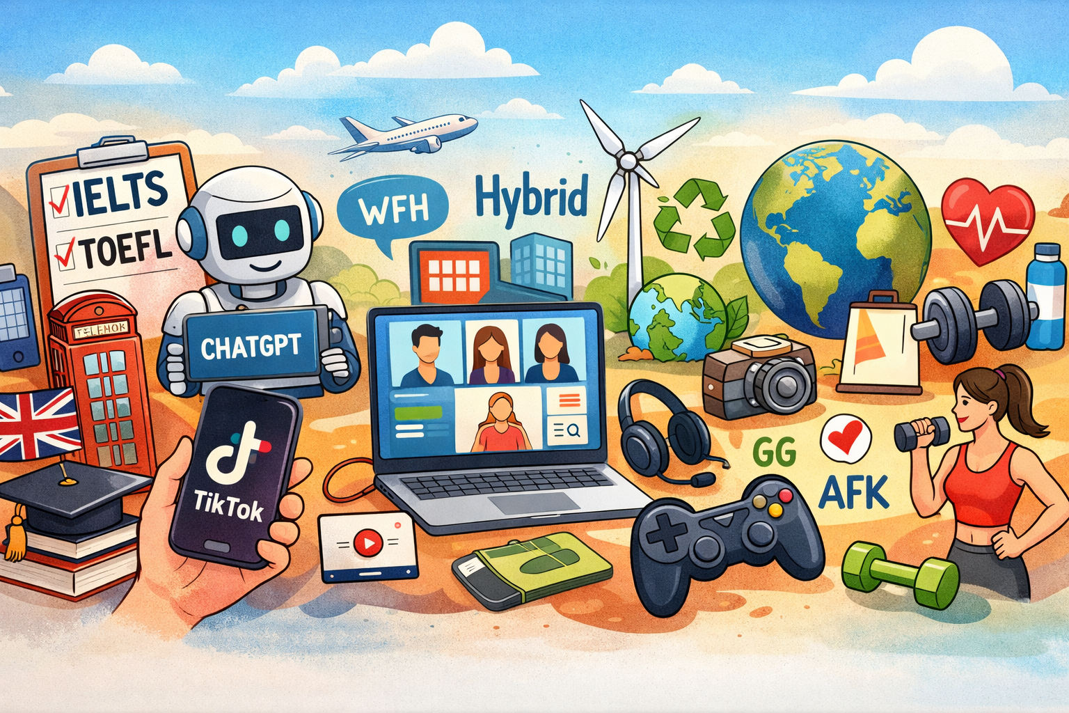 Saglikli Yasam ve Fitness Ingilizcesi: Spor Terimleri ve Ipuclari